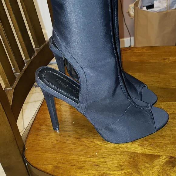 Chase + Cloe open over the knee open boots. - Picture 3 of 7